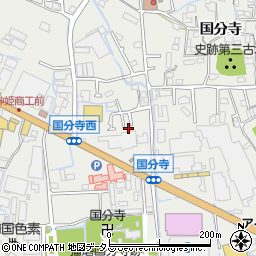 兵庫県姫路市御国野町国分寺165-17周辺の地図