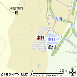 愛知県豊橋市石巻萩平町鷹打周辺の地図