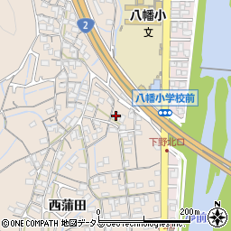兵庫県姫路市広畑区西蒲田1072周辺の地図