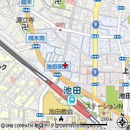 株式会社北田呉服洋品店周辺の地図