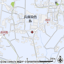 兵庫県加古川市志方町永室82周辺の地図
