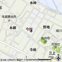 愛知県豊川市三上町（まま下）周辺の地図