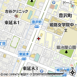 ツクイ姫路訪問看護ステーション周辺の地図