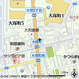 車検の速太郎　高槻店周辺の地図