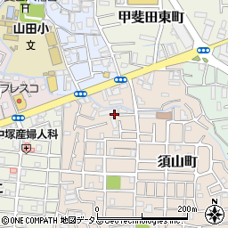 チェリーブロッサム須山駐車場周辺の地図