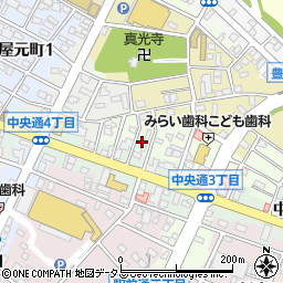 愛知県豊川市若宮町67周辺の地図