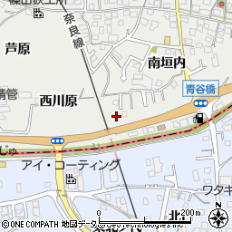 京都府城陽市市辺西川原40-7周辺の地図