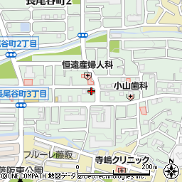 ファミリーマート枚方長尾谷町店周辺の地図