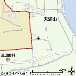兵庫県揖保郡太子町天満山258-4周辺の地図