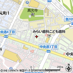 愛知県豊川市若宮町53周辺の地図