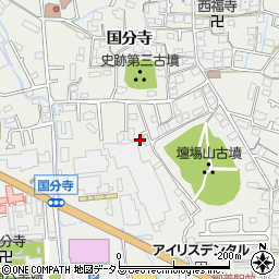 兵庫県姫路市御国野町国分寺432-5周辺の地図