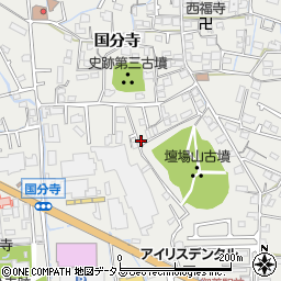 兵庫県姫路市御国野町国分寺429-1周辺の地図