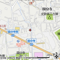 兵庫県姫路市御国野町国分寺166-5周辺の地図