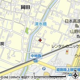 兵庫県姫路市岡田693周辺の地図