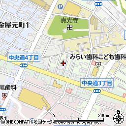 愛知県豊川市若宮町72周辺の地図