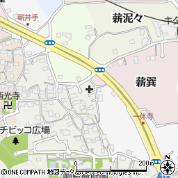 京都府京田辺市薪里ノ内63-9周辺の地図