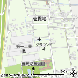 静岡県磐田市壱貫地155周辺の地図
