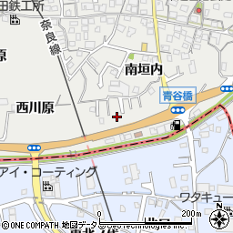 京都府城陽市市辺西川原33-1周辺の地図
