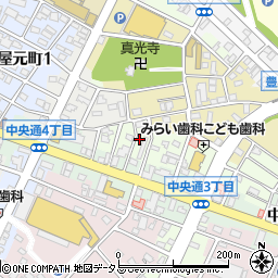 愛知県豊川市若宮町65周辺の地図