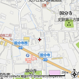 兵庫県姫路市御国野町国分寺165-11周辺の地図
