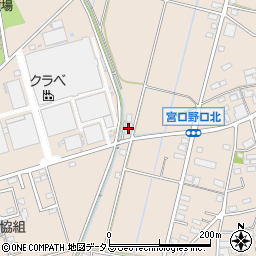 静岡県浜松市浜名区宮口1700周辺の地図