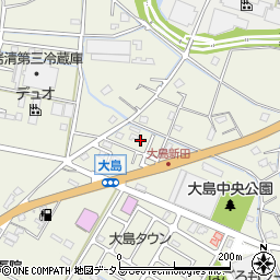 静岡県焼津市大島772周辺の地図