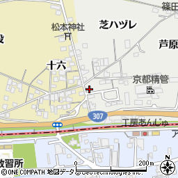京都府城陽市市辺西川原70周辺の地図