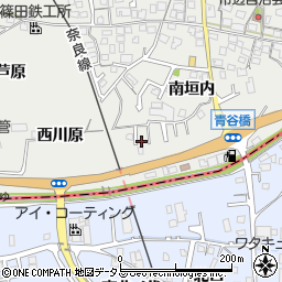 京都府城陽市市辺西川原38周辺の地図