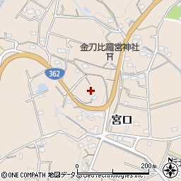 静岡県浜松市浜名区宮口2165周辺の地図