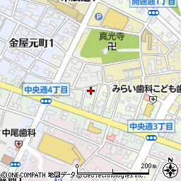 愛知県豊川市若宮町81周辺の地図