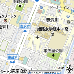 タイムズ姫路豊沢町第２駐車場周辺の地図