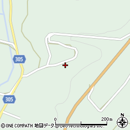 岡山県加賀郡吉備中央町納地221周辺の地図
