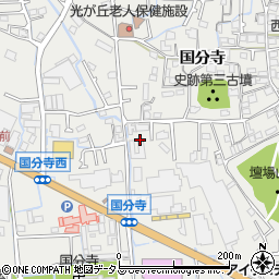 兵庫県姫路市御国野町国分寺386周辺の地図