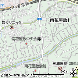 阪急オアシス寮周辺の地図