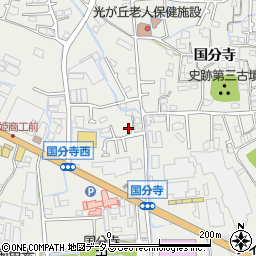 兵庫県姫路市御国野町国分寺168-8周辺の地図