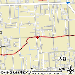 兵庫県姫路市勝原区大谷150-21周辺の地図