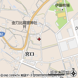 静岡県浜松市浜名区宮口1854-1周辺の地図