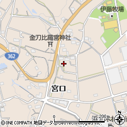 静岡県浜松市浜名区宮口1845周辺の地図