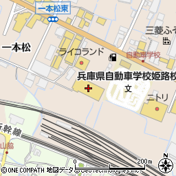 スーパーオートバックス姫路周辺の地図