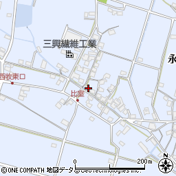 兵庫県加古川市志方町永室648周辺の地図