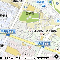 愛知県豊川市若宮町61周辺の地図