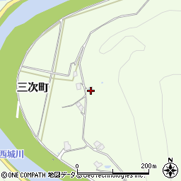 広島県三次市三次町157-5周辺の地図