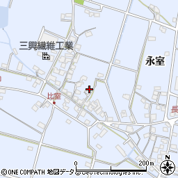 兵庫県加古川市志方町永室686周辺の地図