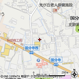 兵庫県姫路市御国野町国分寺173-8周辺の地図
