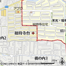 ＵＲ都市機構総持寺団地２１号棟周辺の地図