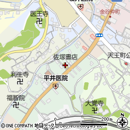 佐塚書店周辺の地図