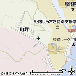 兵庫県姫路市町坪689-23周辺の地図