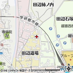ウィン京田辺２周辺の地図