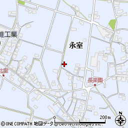 兵庫県加古川市志方町永室485周辺の地図