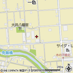 静岡県焼津市一色44周辺の地図